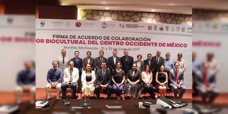  Firma de acuerdo de colaboración Corredor Biocultural del Centro Occidente de México 