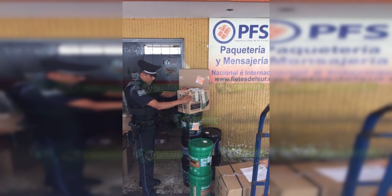Uruapan: Asegura PF mariguana en la Central de Autobuses - Foto 1 