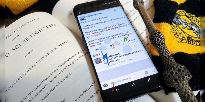 Así se activa en Facebook el truco secreto de Harry Potter 