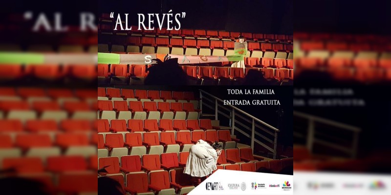 Mañana en el Cedram, la obra multidisplinaria "Al revés" 