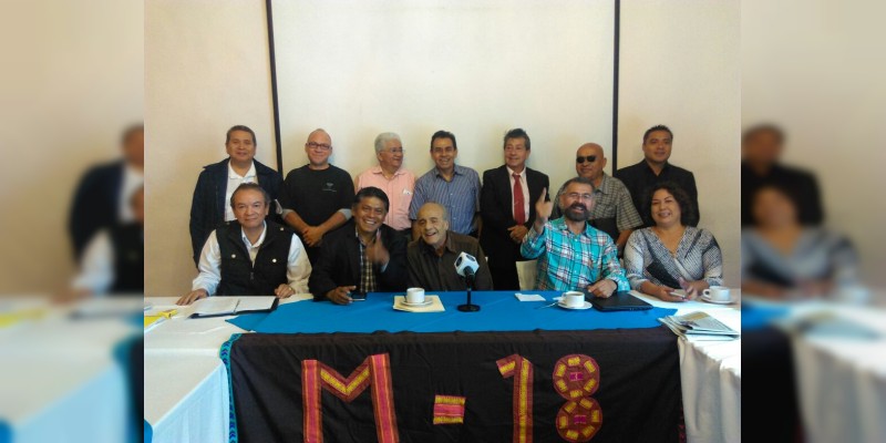 M-18 apoya candidatura de AMLO por tener condiciones de un gobierno de diálogo 
