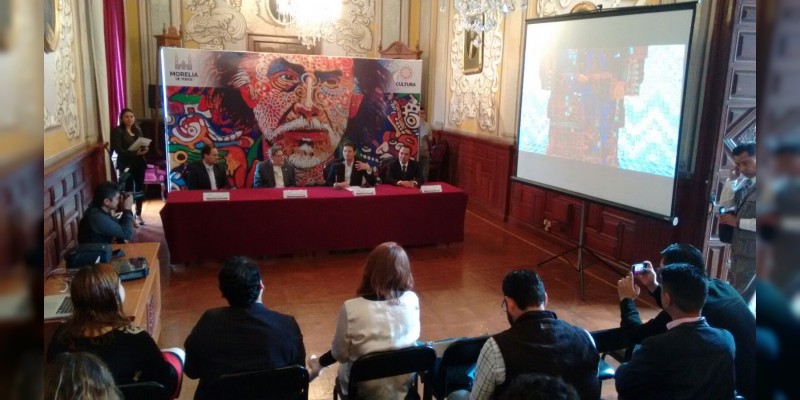 Alfredo Arreguín, pintor de talla internacional, recibió las Llaves de la Ciudad de Morelia 