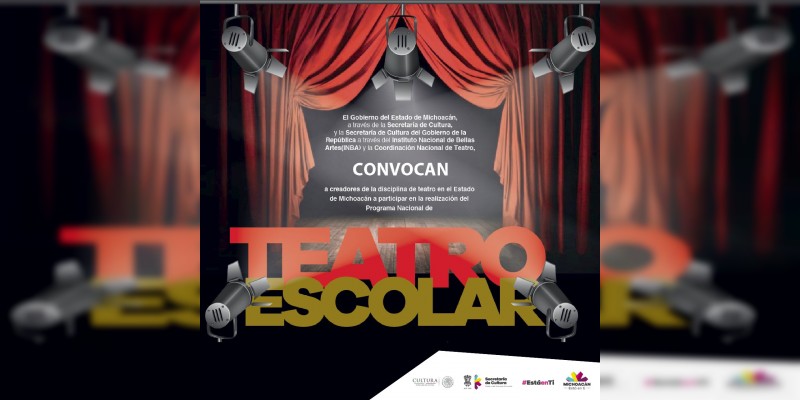 Secum lanza convocatoria para Teatro Escolar  