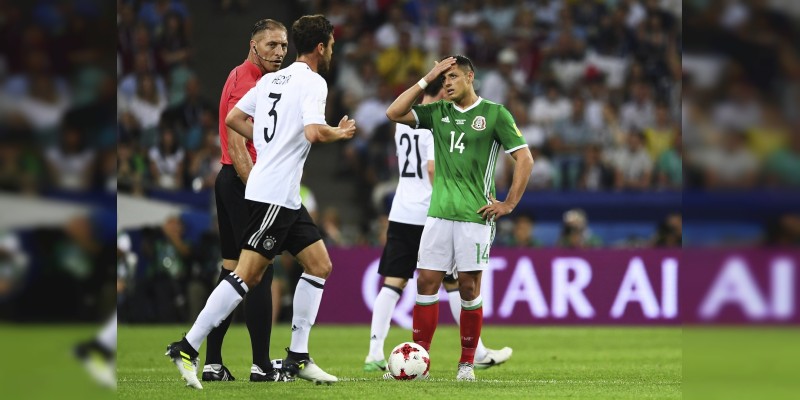México pierde ante Alemania en la Copa Confederaciones 