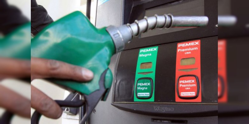 Las Gasolinas Magna y Premium se incrementan dos centavos y el diésel sube uno 