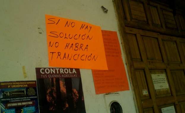Habitantes toman alcaldía de Nahuatzen, Michoacán, piden rendición de cuentas - Foto 3 