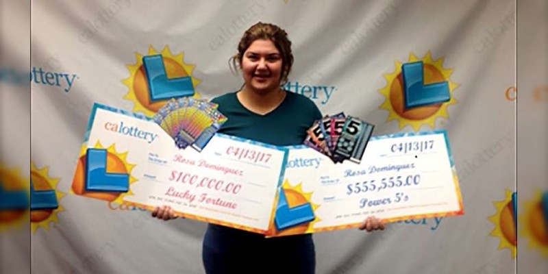 Mujer de 19 años gana dos veces la lotería en una semana 