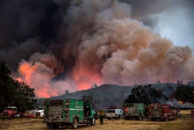 Declara California estado de emergencia por incendios forestales - Foto 1 