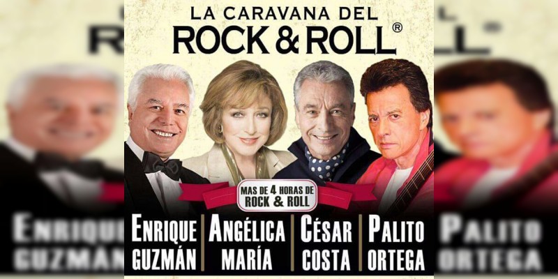 La Caravana del Rock & Roll llegará a Morelia en septiembre 