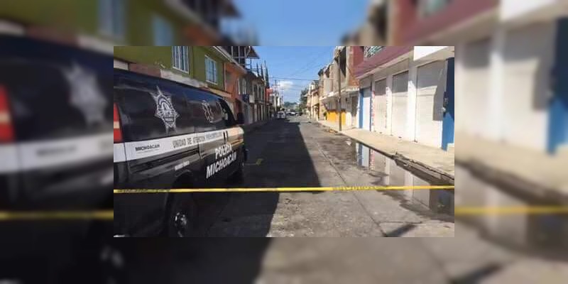 A tiros ultiman a joven en Uruapan 