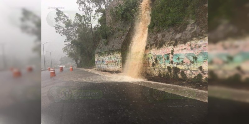 Lluvia provoca afectaciones en Zitácuaro  - Foto 2 