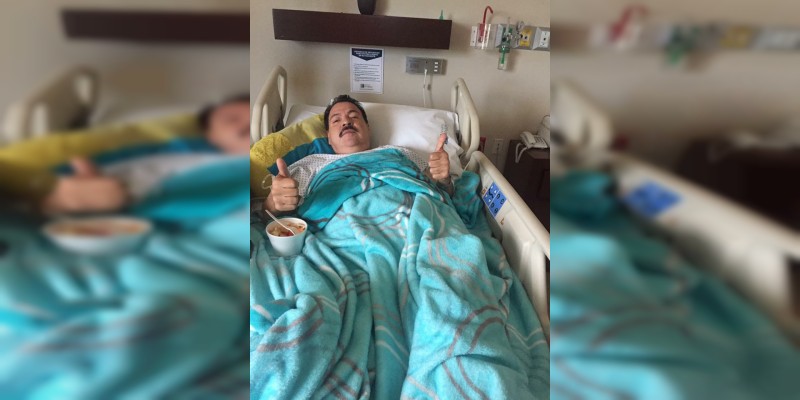 Julio Preciado estuvo a nada de perder su pierna 