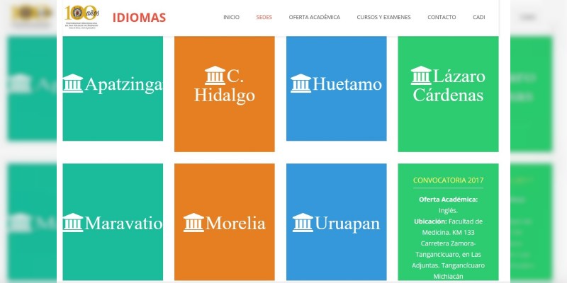 Inicia periodo inscripción a Idiomas en la UMSNH 