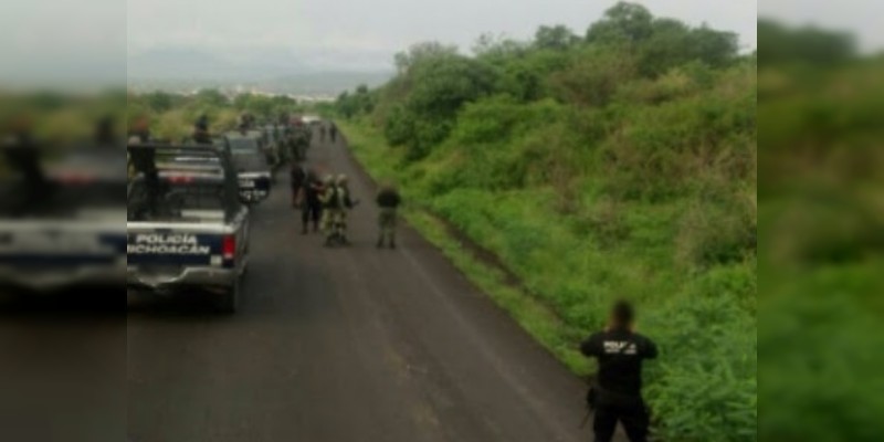 Detienen a dos armados en Apatzingán, Michoacán 