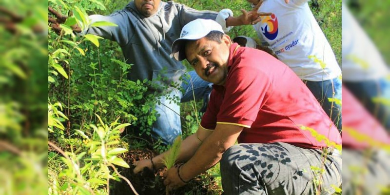Exitosa Segunda Jornada de Reforestación en Cuanajo: Guadalupe Aguilera 