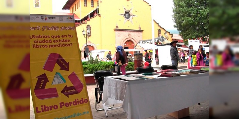 Libro perdido llegó a Paracho 