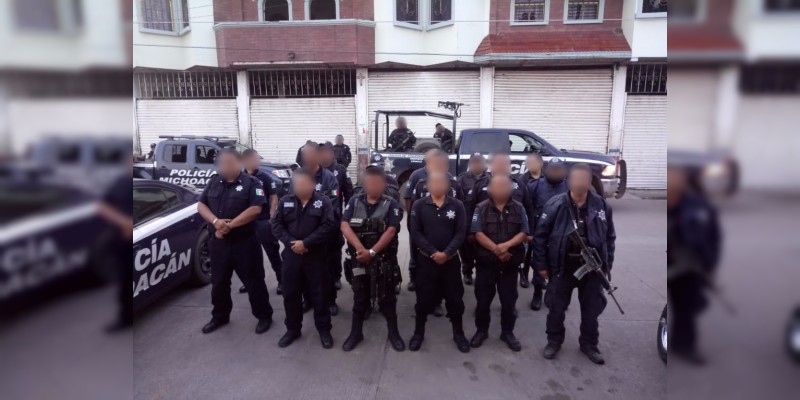 Policías de Sahuayo y Jiquilpan regresan a sus municipios 
