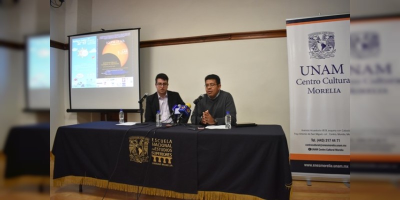 UNAM Campus Morelia invita a observar el Eclipse Parcial de Sol 