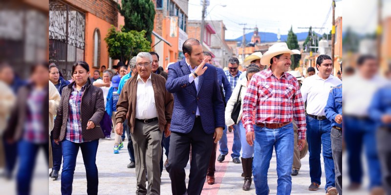 He demostrado con hechos mi compromiso con Michoacán: Marko Cortés 
