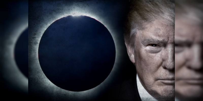 Astrológicamente, el eclipse ha sido especialmente vinculado con Donald Trump  
