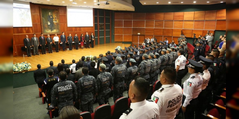 Coordinación entre órdenes de gobierno garantiza desarrollo económico de Michoacán: SSP  