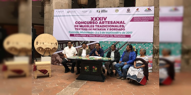 Invita  Instituto del Artesano Michoacano al concurso artesanal de Cuanajo 