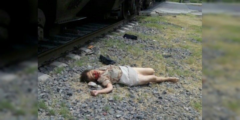 Muere mujer arrollada por el tren en Celaya 