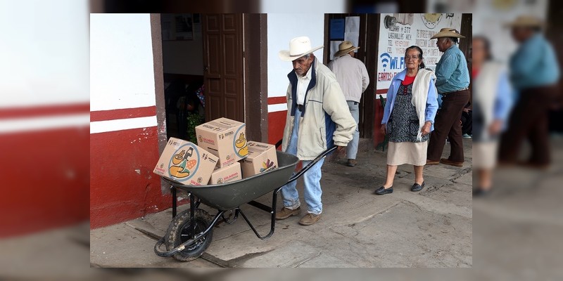  Entregados, 600 mil apoyos de Sí Alimenta: Sedesoh 