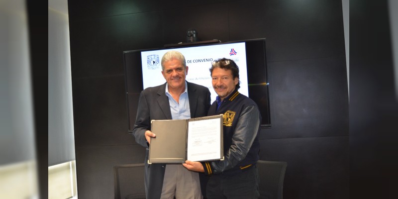 UNAM campus Morelia firma convenio con universidades 