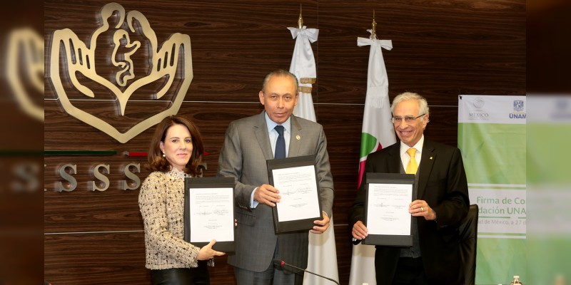 Incrementa ISSSTE oferta cultural al firmar convenio con la UNAM 