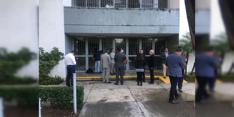 Reanudadas las labores en el edificio de Rectoría 