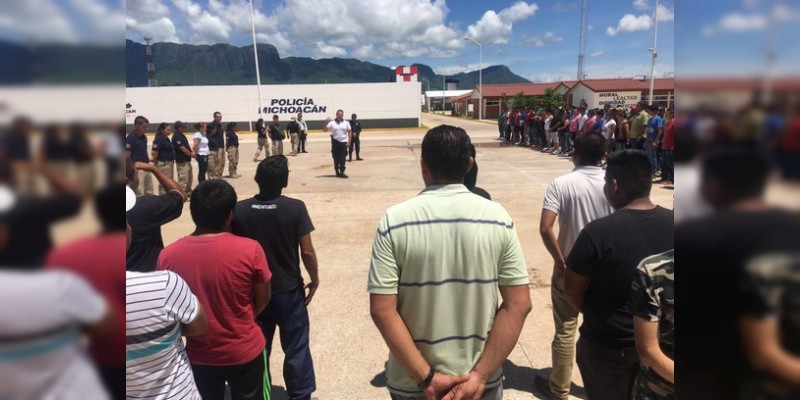 Inicia en Huetamo segunda etapa de pre-filtro para Policía Michoacán 