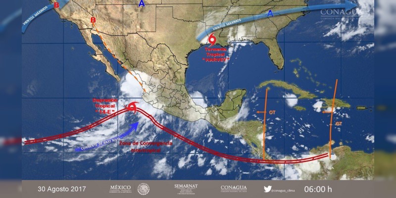 Ante lluvias por depresión tropical suspenden clases en Lázaro Cárdenas por recomendación de Protección Civil 