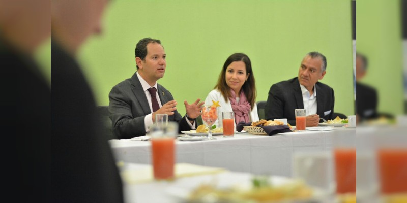 Reafirman Sedeco y Coparmex trabajo coordinado en favor del desarrollo económico de Michoacán 