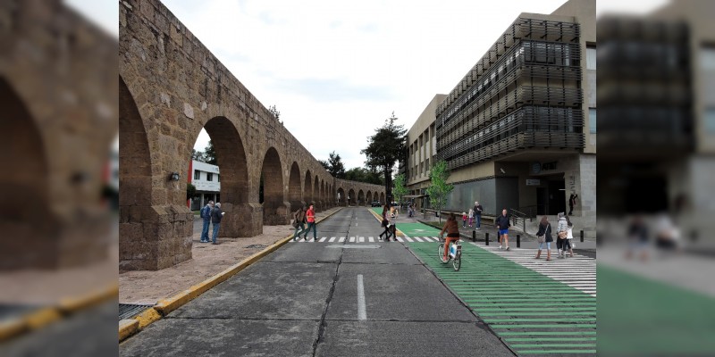 Presenta Gobierno de Michoacán proyecto ”Calle Completa Acueducto“ - Foto 2 