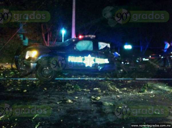Un federal muerto y tres lesionados tras chocar camión en Zinapécuaro, Michoacán - Foto 1 