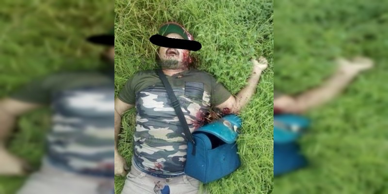 Asesinan a balazos a un hombre en Apatzingán 