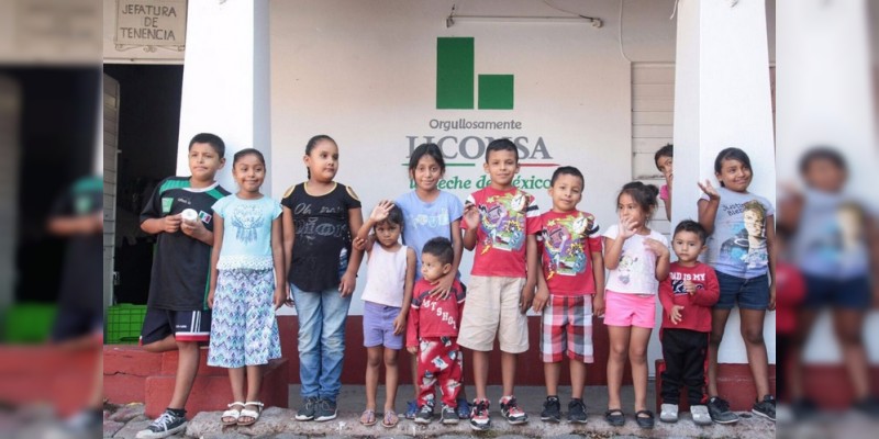 Contribuye LICONSA a reducir carencias alimenticias en municipios de Michoacán  