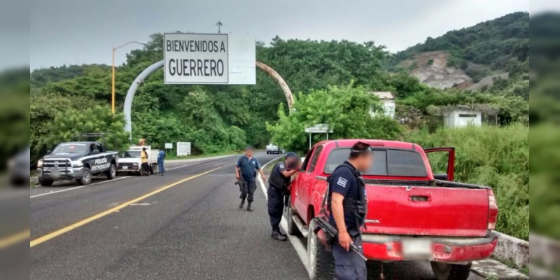 Refuerza SSP vigilancia en límites con Edomex y Guerrero 