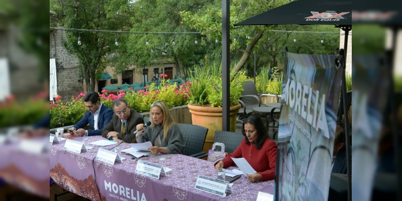 Inseguridad no es impedimento para que los turistas vengan a Morelia: Thelma Aquique 