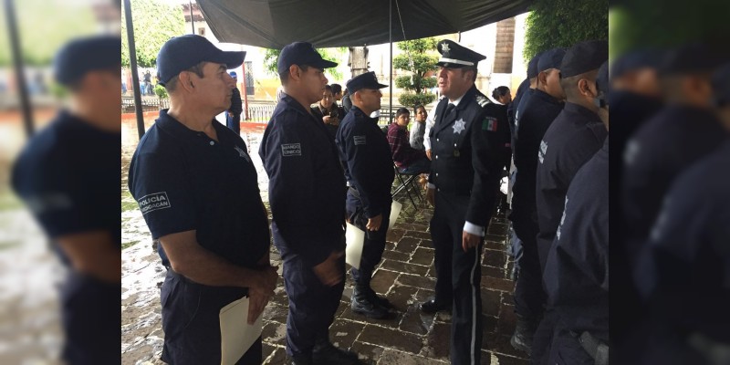 IEESSPP supervisa capacitación de formación inicial para policías municipales 