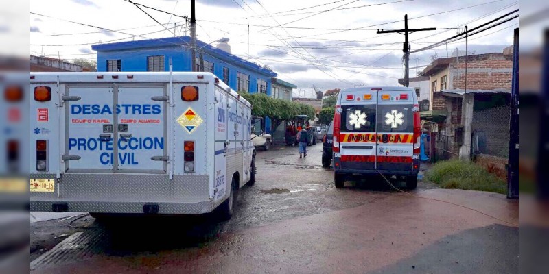 Atiende PC Estatal contingencias en La Piedad, Ecuandureo y Jiquilpan  - Foto 1 