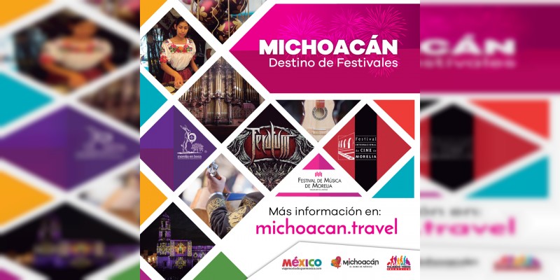 Michoacán destino de festivales: Sectur 
