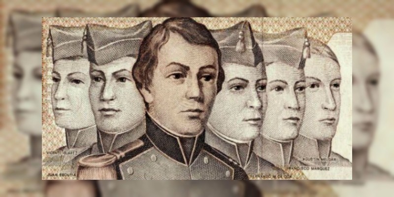 13 de septiembre, aniversario del sacrificio de los Niños Héroes de Chapultepec 