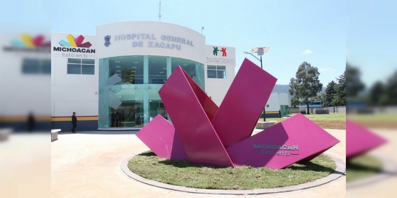 ⁠⁠⁠Entrega Gobernador Hospital General de Zacapu, el más moderno de Michoacán - Foto 0 