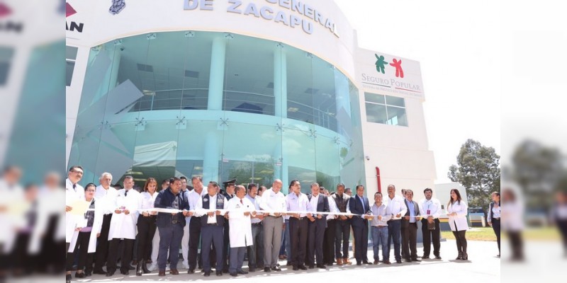 ⁠⁠⁠Entrega Gobernador Hospital General de Zacapu, el más moderno de Michoacán - Foto 1 