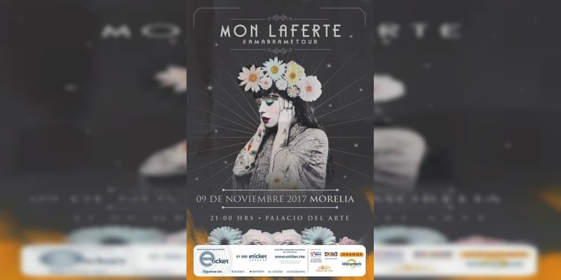 Mon Laferte regresa a Morelia  