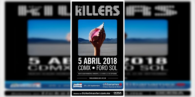 The Killers regresa a la Ciudad de México 