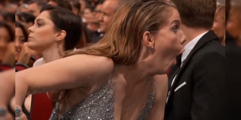 Crean memes de Anna Clumsky por su graciosa reacción en los Emmy 