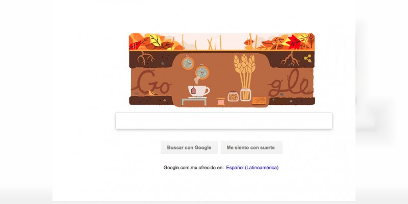 Google celebra el equinoccio de otoño con un 'doodle' muy creativo  
